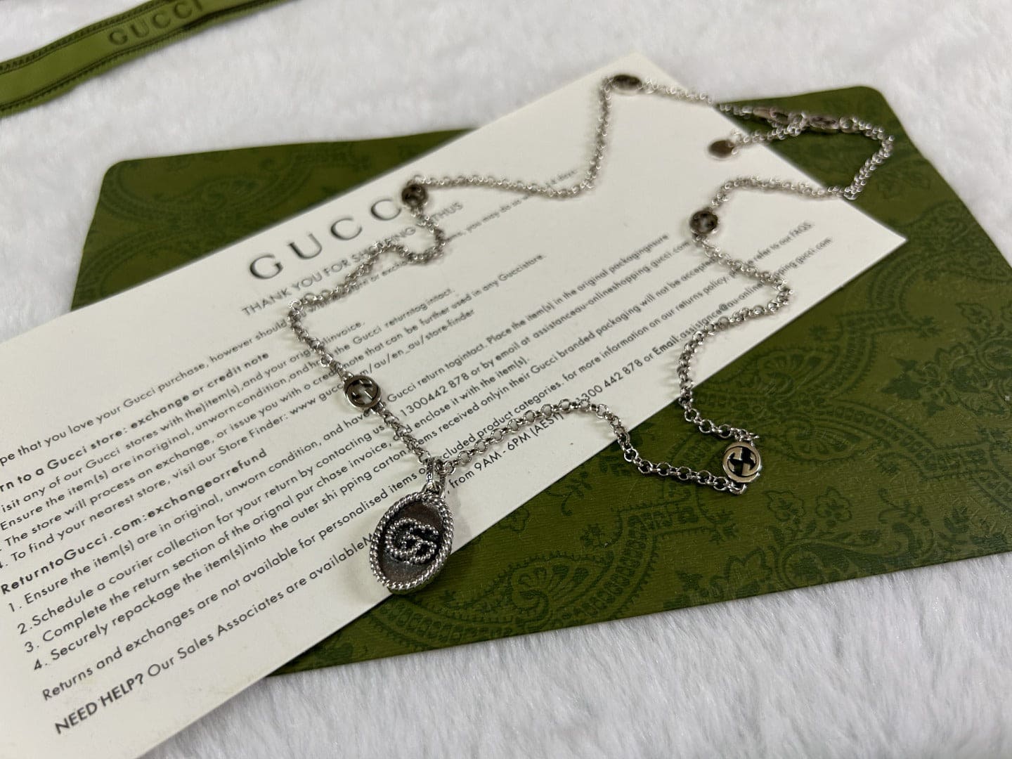 GG Pendant Necklace