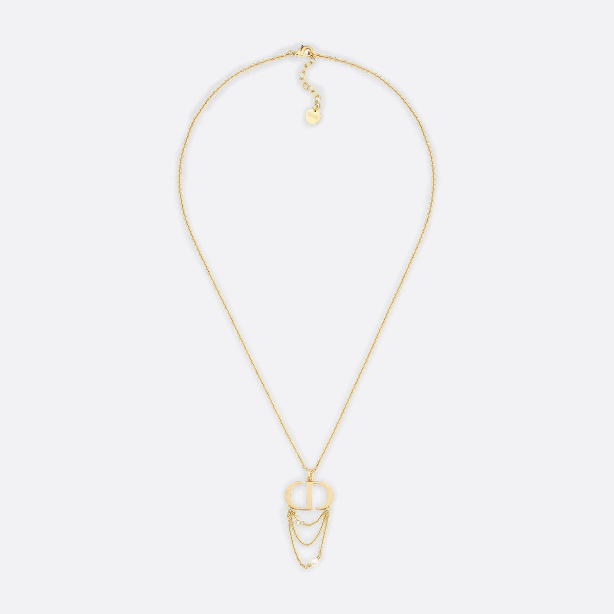 18K Dior Petit CD Necklace