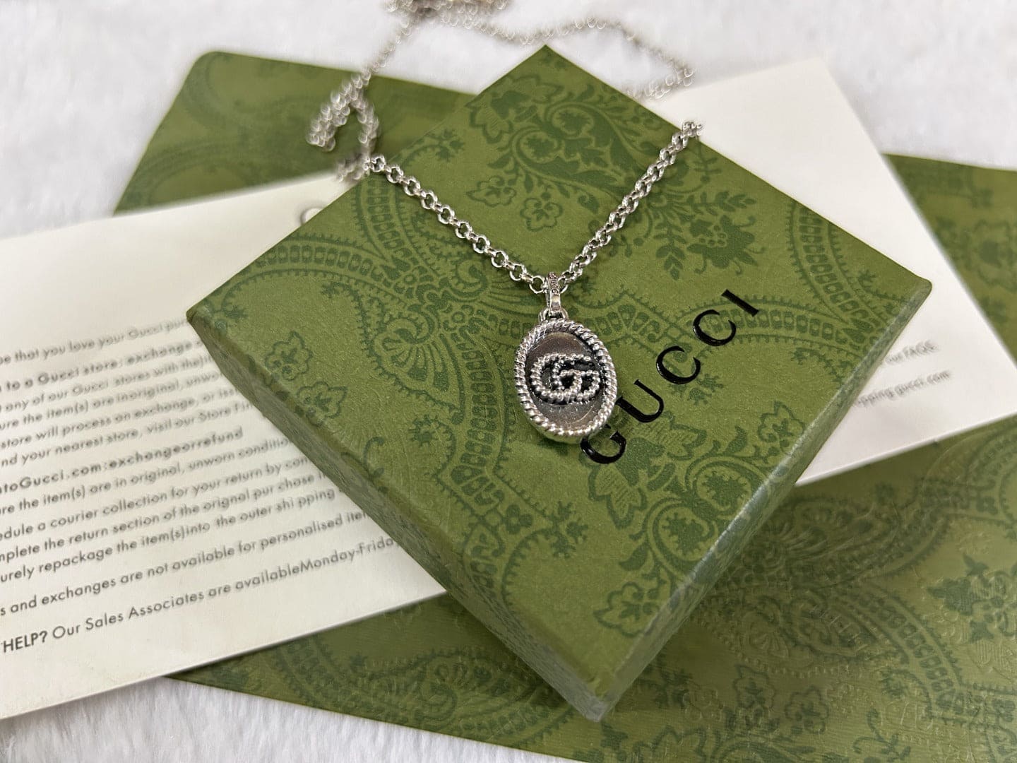 GG Pendant Necklace