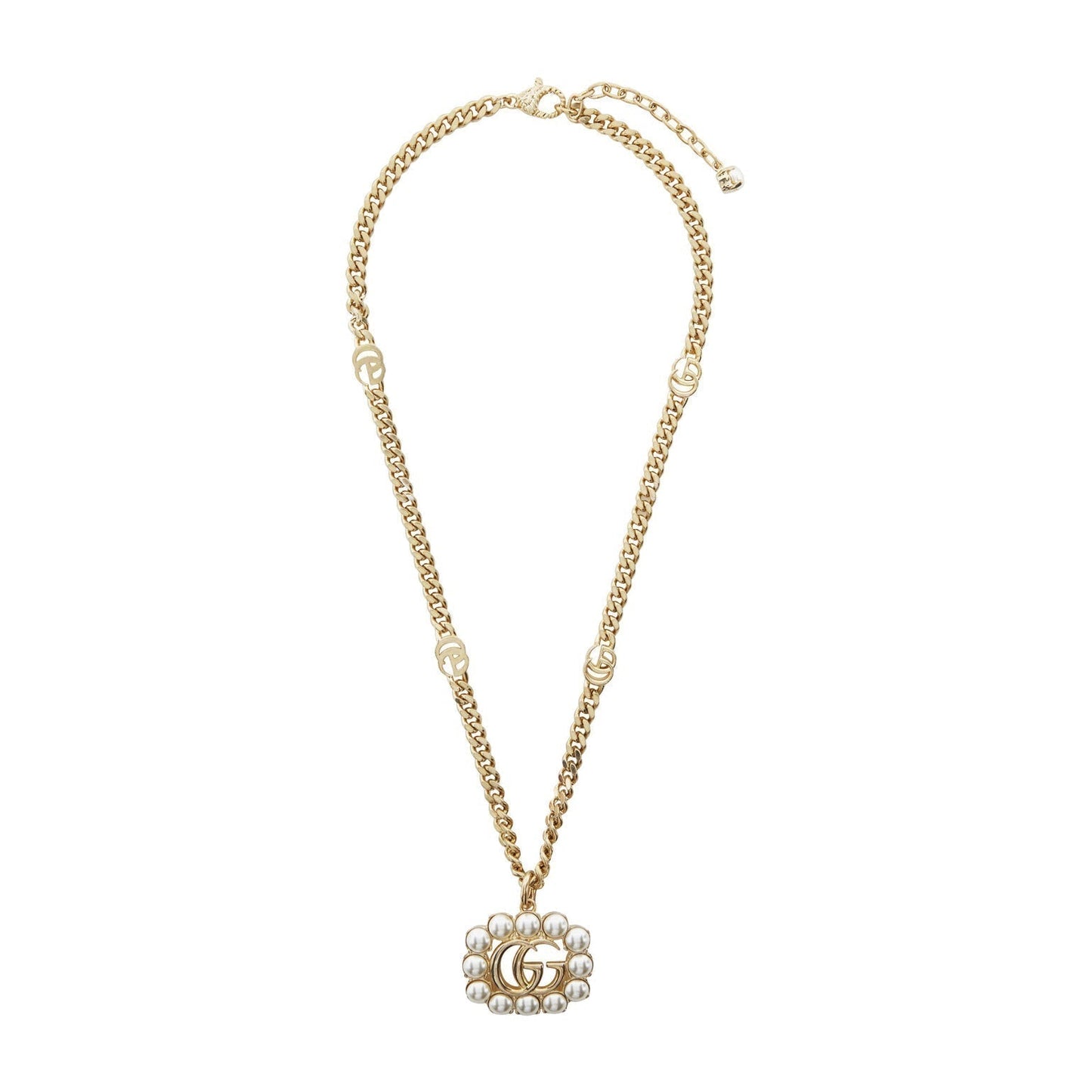 18K GG Pearl Necklace