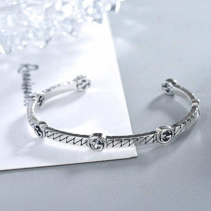GG Thin Interlocking G Bracelet