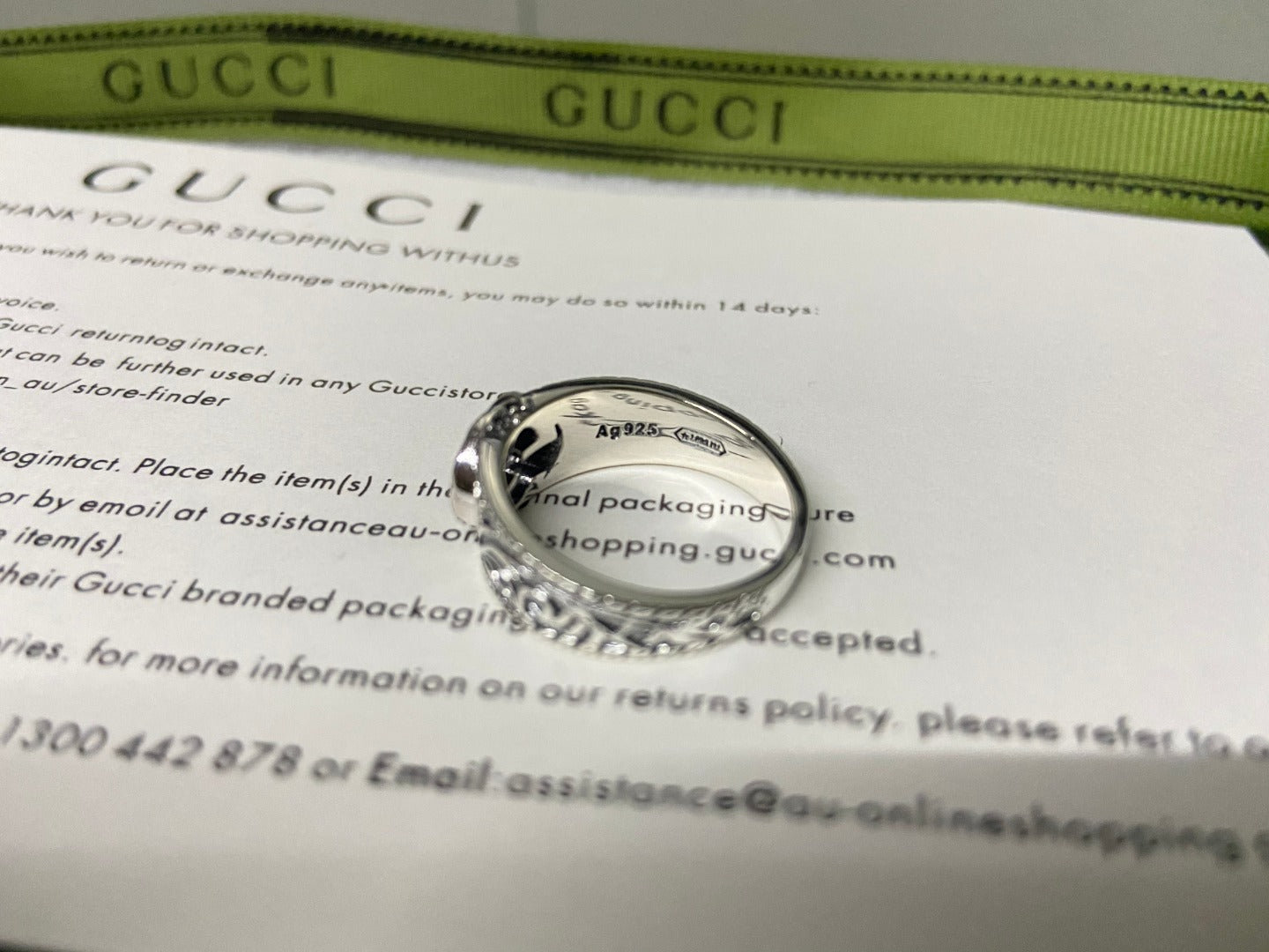 GG Interlocking G Ring