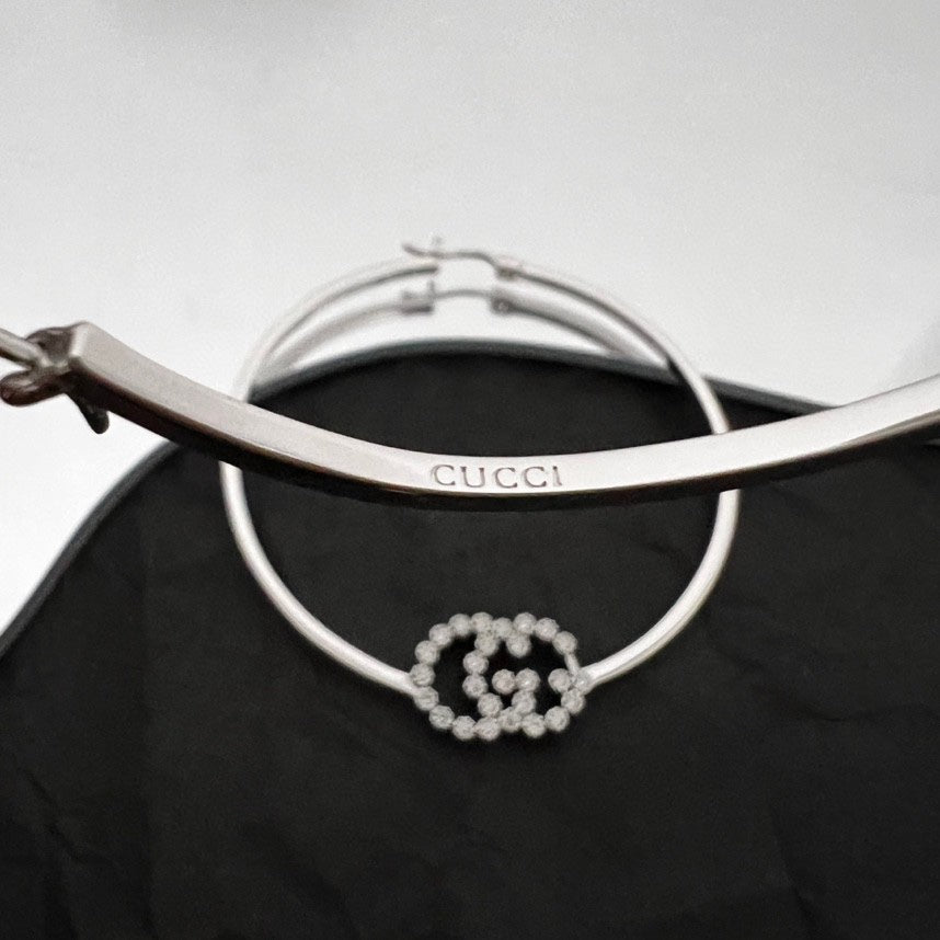 18K GG Running Diamond Bracelet