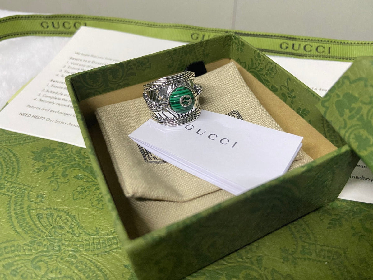 GG Garden Snake Interlocking G Ring