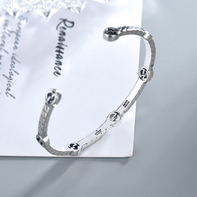 GG Thin Interlocking G Bracelet